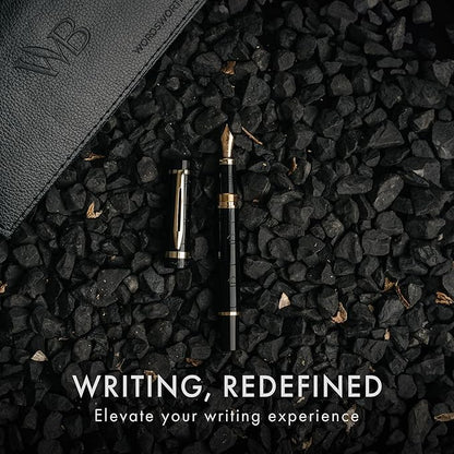 Wordsworth & Black Primori Fountain Pen Set; Extra Fine Nib, Gift Case - Image 2