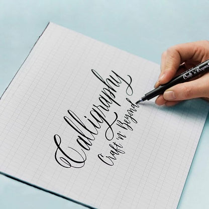 Craft 'n' Beyond Calligraphy Brush Pens Pack of 5 Markers - Image 4