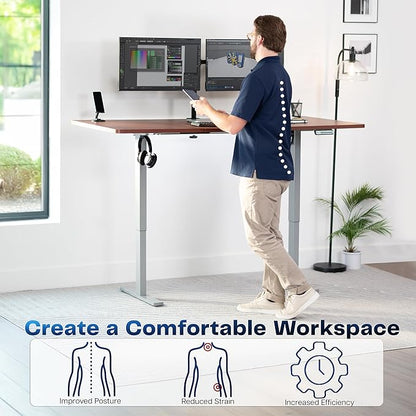 VIVO Electric 71 x 36 in Standing Desk, Memory Height Adjustment, 1B Series - Image 4