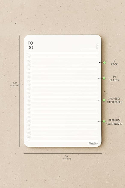 To Do List Notepad – A5 Size Premium Thick Paper - Image 6