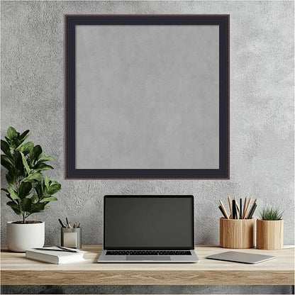 Amanti Art Black Framed Magnetic Board 23x23 Medium Vision Board - Image 7