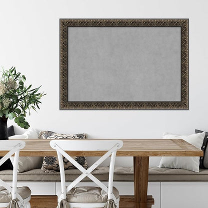 Amanti Art Black Framed Magnetic Board 29x41 Large Vision Board - Image 5