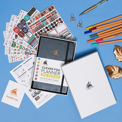 Clever Fox Planner 2nd Edition – Colorful Weekly & Monthly Goal Planner - Image 7
