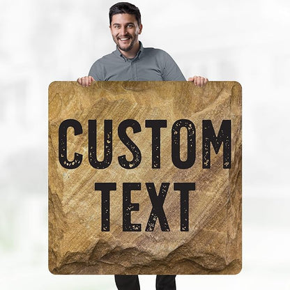 Custom Sign, Custom Street Sign, 11 Font Colors, 13 Font Styles, 4 Hole Options - Image 2