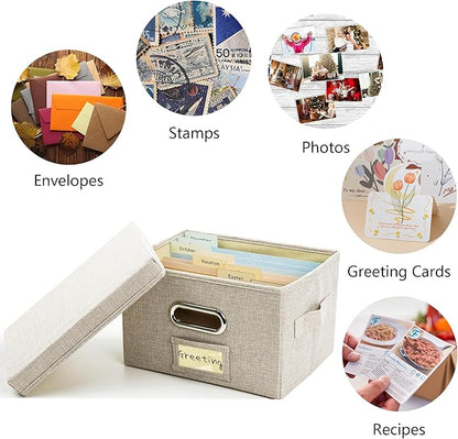 Remowith Greeting Card Organizer and Storage Box - Image 8