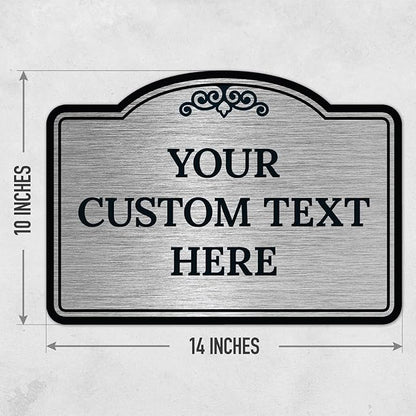 Custom Decorative Sign, Personalized Metal Sign - Image 3