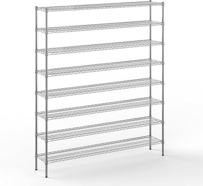 Regal Altair 14" Deep x 72" Wide x 86" Height Wire Shelving Kit | 8-Tier | NSF by Regal+Altair
