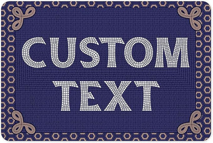 Custom Sign, Custom Street Sign, 11 Font Colors, 13 Font Styles, 4 Hole Options by MySignCenter