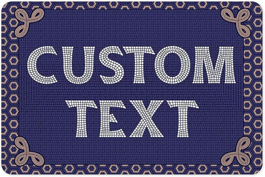 Custom Sign, Custom Street Sign, 11 Font Colors, 13 Font Styles, 4 Hole Options by MySignCenter