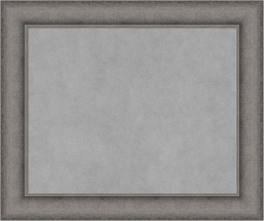 Amanti Art Grey Framed Magnetic Board 20x24 Small Vision Board by AmantiArt
