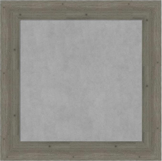 Amanti Art Grey Framed Magnetic Board 31x31 Medium Vision Board by AmantiArt