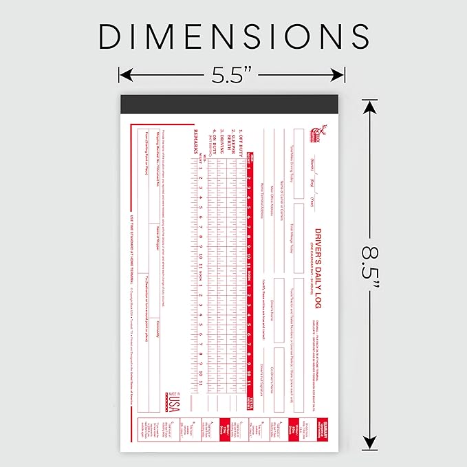 Driver Daily Log Books for Truck Drivers - Image 2