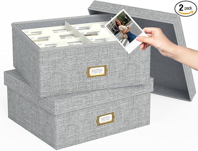 Decorative Photo Storage Box by JOLENSOY