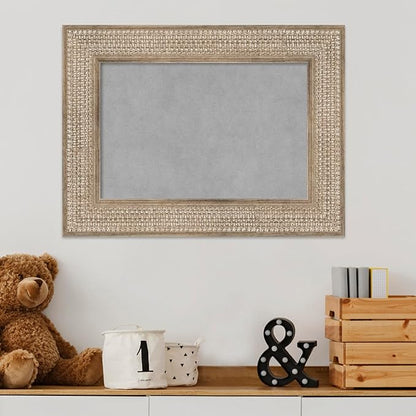 Amanti Art Silver Framed Magnetic Board 18x24 Small Vision Board - Image 5