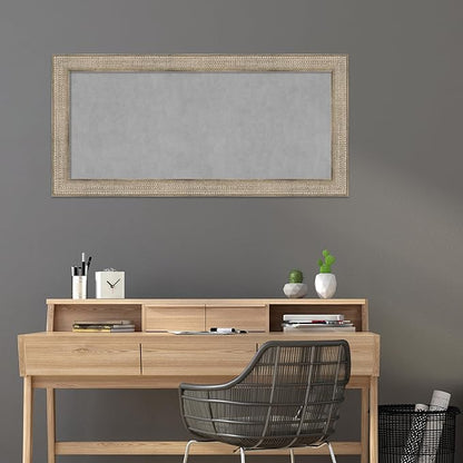 Amanti Art Silver Framed Magnetic Board 26x54 Oversize Vision Board - Image 5