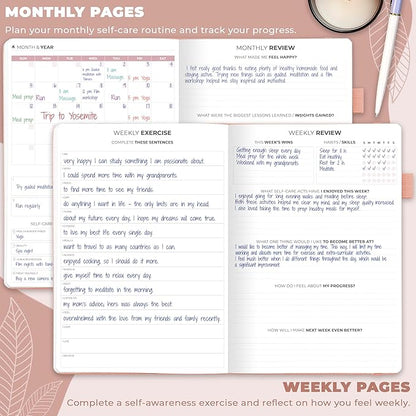 Clever Fox Self-Care Journal – Wellness & Daily Reflection Notebook – Mental - Image 3