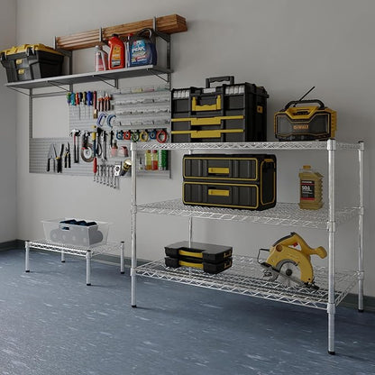 Regal Altair 24" Deep x 42" Wide x 34" Height Wire Shelving Kit | 3-Tier | NSF - Image 5