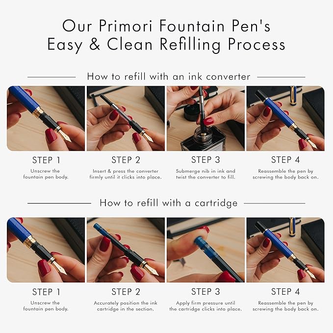 Wordsworth & Black Primori Fountain Pen Set - Image 9