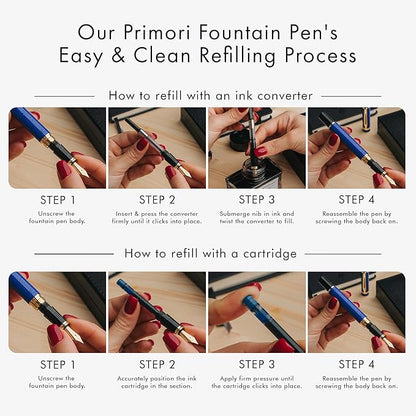 Wordsworth & Black Primori Fountain Pen Set - Image 9