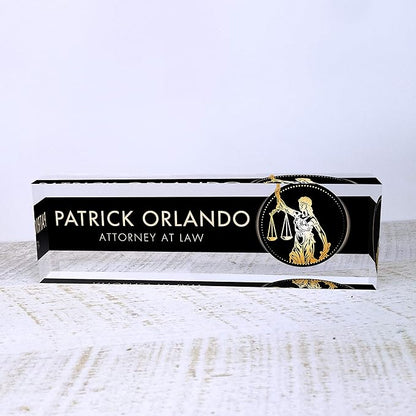 Artblox Office Desk Name Plate Personalized | Custom Name Plates - Image 2