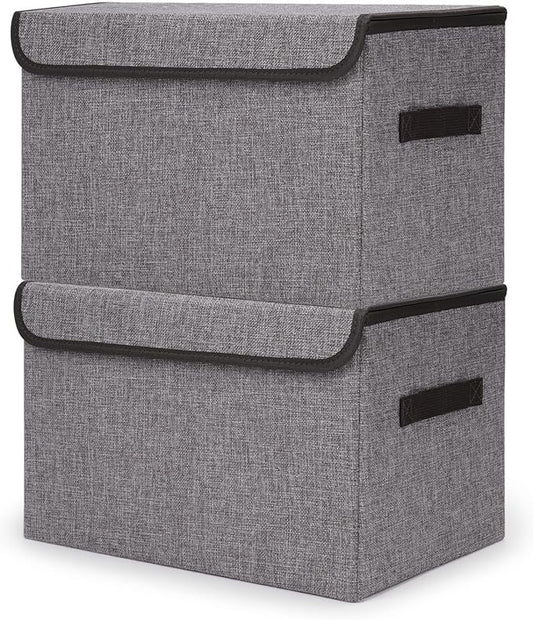 Bagnizer Large 42 Quarts Fabric Storage Bins by Bagnizer
