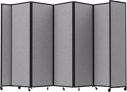 Versare Room Divider 360 Portable Wall Partition | Folding Panels | Large by VERSARE