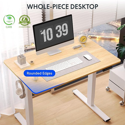 FLEXISPOT One-Piece Electric Standing Desk, 40 x 24 Inches Adjustable Desk - Image 4