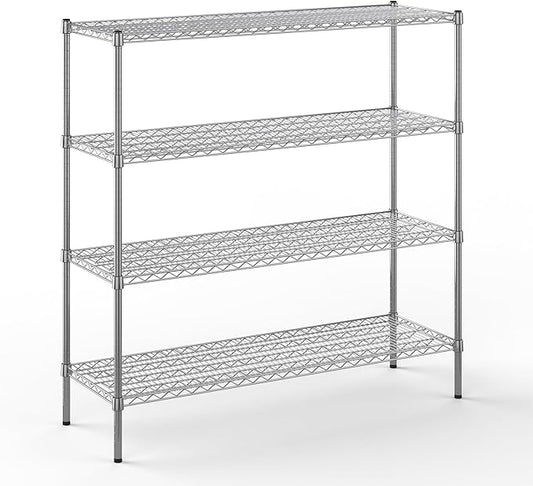 Regal Altair 18" Deep x 54" Wide x 54" Height Wire Shelving Kit | 4-Tier | NSF by Regal+Altair