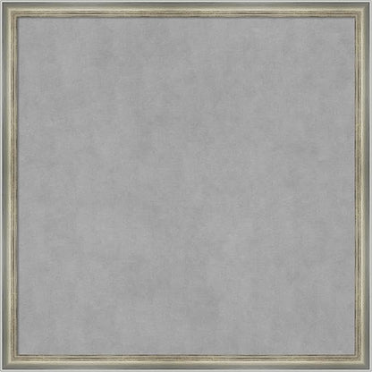 Amanti Art Silver Framed Magnetic Board 26x26 Medium Vision Board by AmantiArt