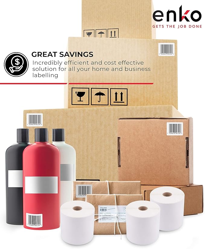 enKo 4 x 6 Direct Thermal Address & Shipping Labels - Image 6