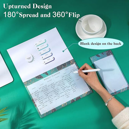 Undated Weekly Planner Notepad 10x7 To Do List Note Pad 52 Weekly Desk Planner - Image 3