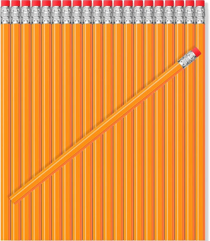 TecUnite 600 Pcs HB #2 Unsharpened Pencils bulk by TecUnite