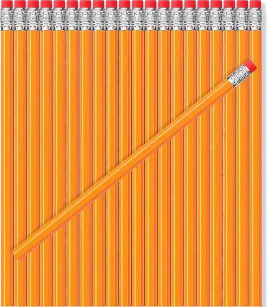 TecUnite 600 Pcs HB #2 Unsharpened Pencils bulk by TecUnite