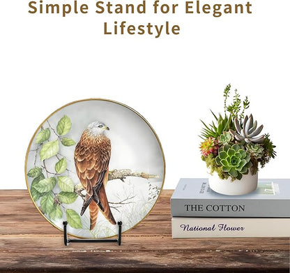 12 Pack 6"Plate Stands for Display, Metal Plate Holders Display Stands Can Be - Image 6