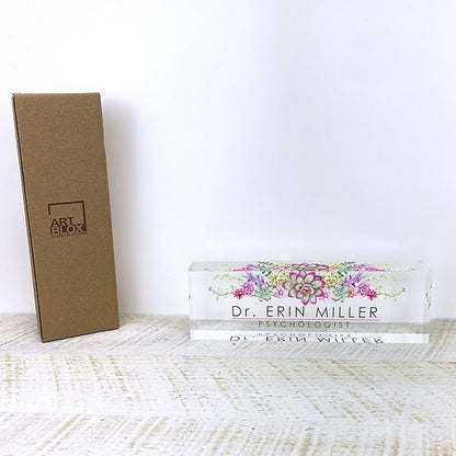 Artblox Office Desk Name Plate Personalized | Custom Name Plates - Image 5