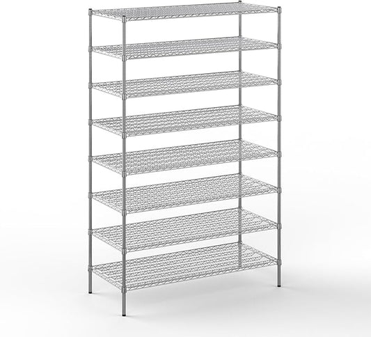 Regal Altair 24" Deep x 54" Wide x 86" Height Wire Shelving Kit | 8-Tier | NSF by Regal+Altair