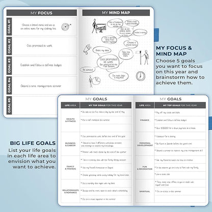 Clever Fox Planner – Undated Weekly & Monthly Planner - Image 6