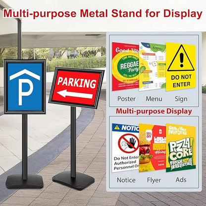 VAIIGO 3 Pack Heavy Duty Sign Holder Stand 11x17 Inch - Image 6