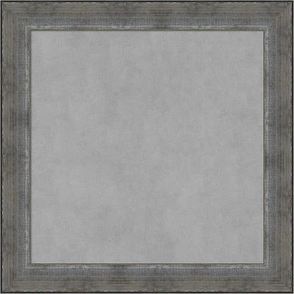 Amanti Art Silver Framed Magnetic Board 24x24 Medium Vision Board by AmantiArt