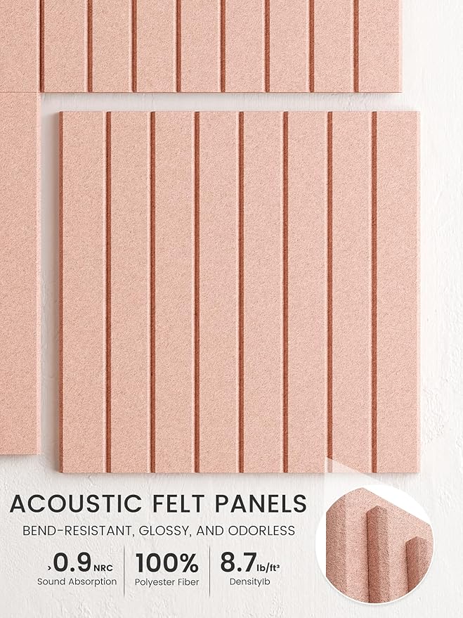 Bumusty Large Cork Board Alternative-36 x24 Felt Bulletin Board Tiles, - Image 3