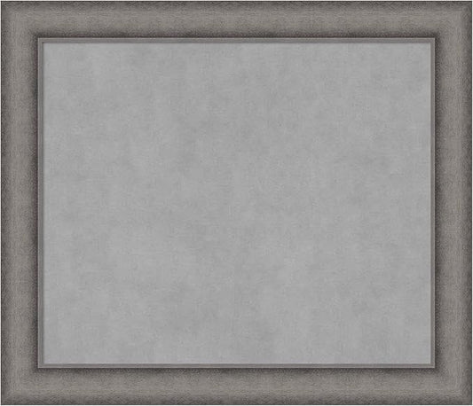 Amanti Art Grey Framed Magnetic Board 24x28 Medium Vision Board by AmantiArt