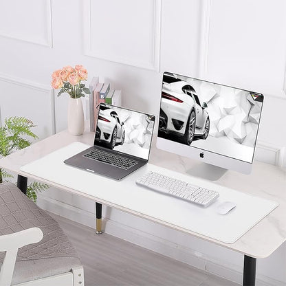 AFIING Leather Desk pad Protector, Large Non-Slip Office Desk Mat - Image 6
