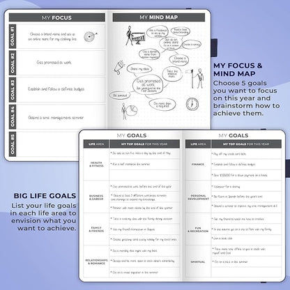 Clever Fox Planner – Undated Weekly & Monthly Planner - Image 6
