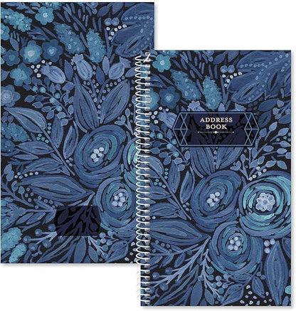 Navy Blossoms Address Book - Image 4