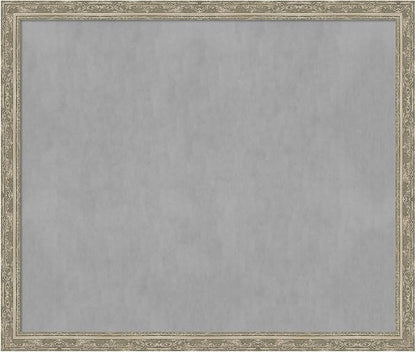 Amanti Art Silver Framed Magnetic Board 44x52 Oversize Vision Board by AmantiArt
