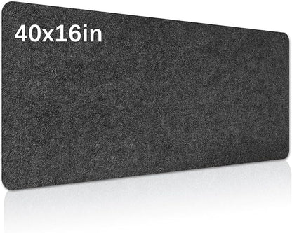 Large Felt Desk mat, Office Computer Desk by Anpuimult