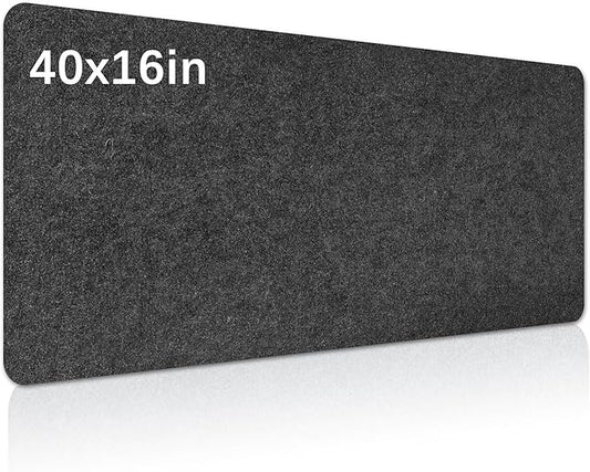 Large Felt Desk mat, Office Computer Desk by Anpuimult