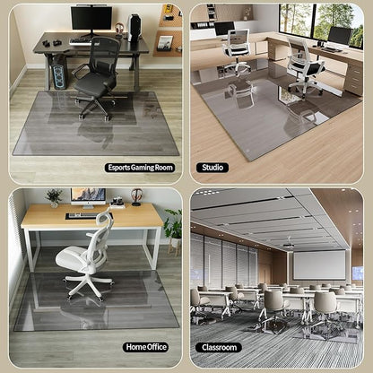 Koonmi Tempered Glass Chair Mat - Image 7