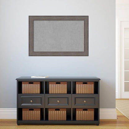Amanti Art Grey Framed Magnetic Board 25x37 Large Vision Board - Image 5