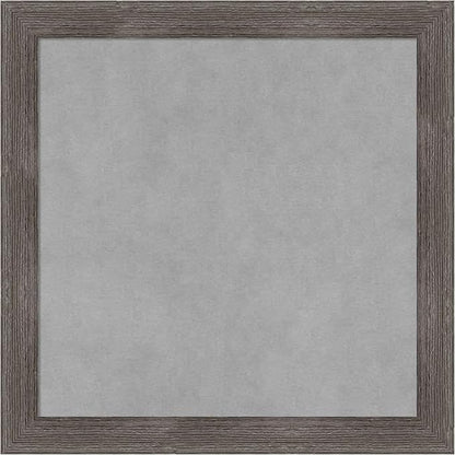 Amanti Art Grey Framed Magnetic Board 19x19 Small Vision Board by AmantiArt